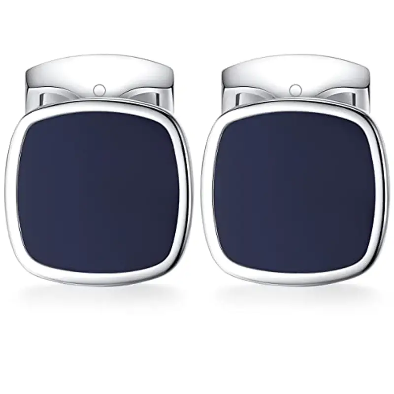 HONEY BEAR piazza gemelli per uomo - acciaio inox per regalo di nozze business miniatura 2