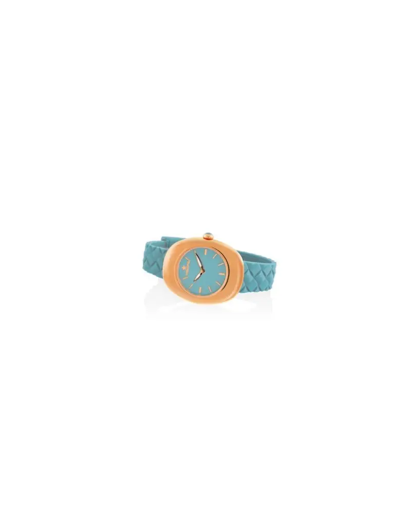 Orologio HOOPS Nuage in silicone 2653L-RG03-69 Rose Gold Petrol