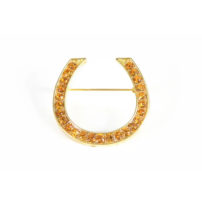 HORKA Spilla cravatta per cavallo ferro di cavallo