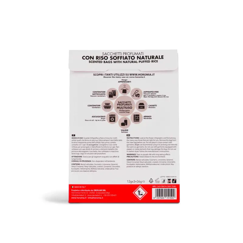 Sacchetti Profumati Riso Profumato Imperial Soap - Igienizzanti e sicurezza miniatura 2