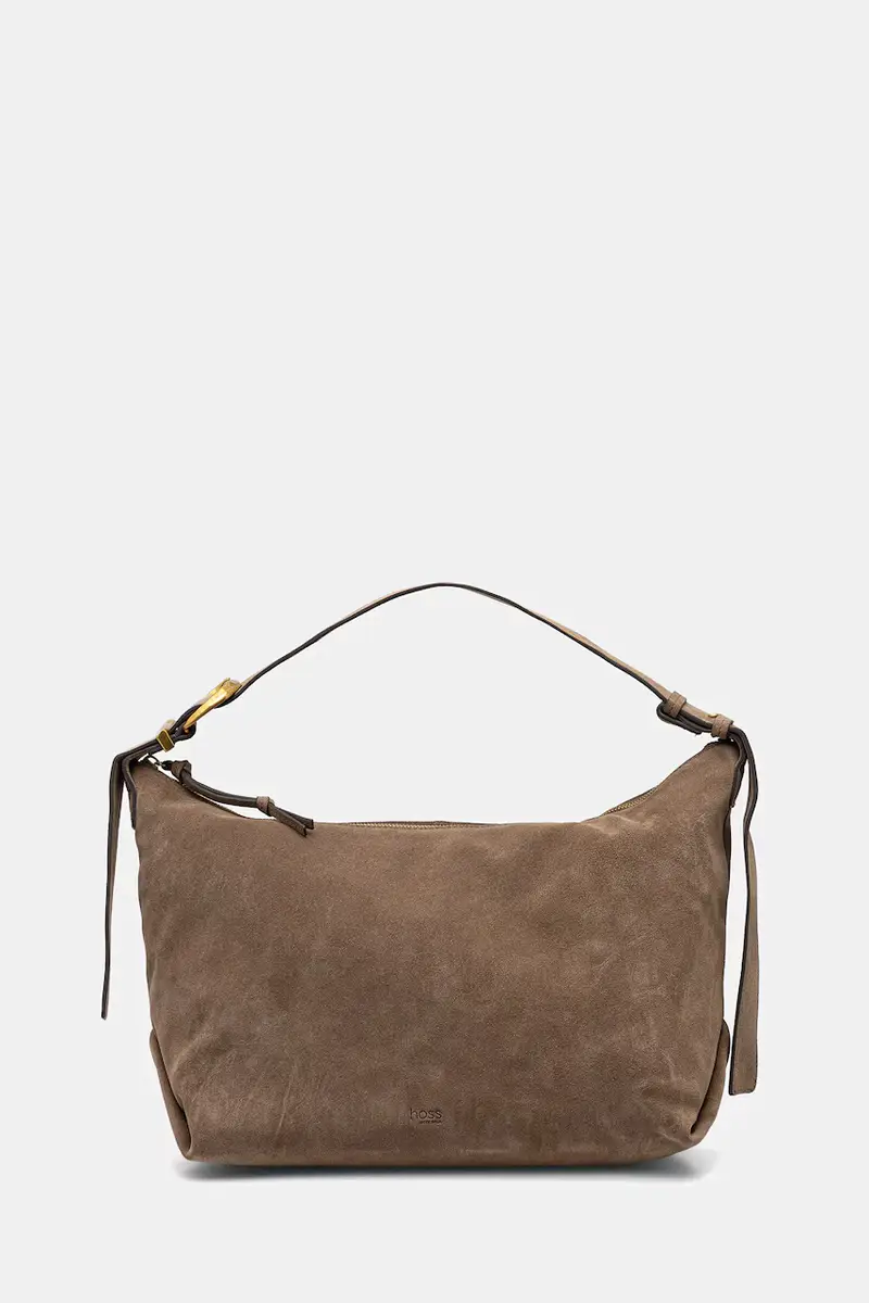 borsa in pelle scamosciata colore verde 2052035