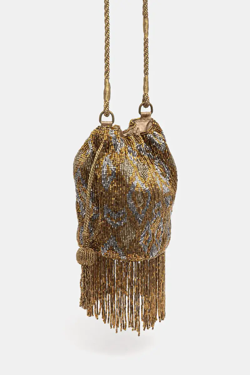 borsetta colore oro 2052026 miniatura 2