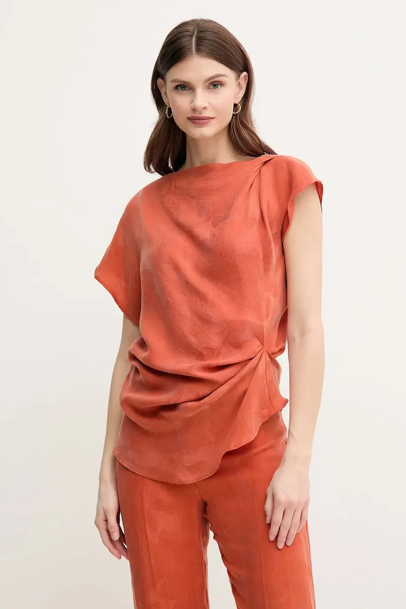 camicetta donna colore arancione 5879122