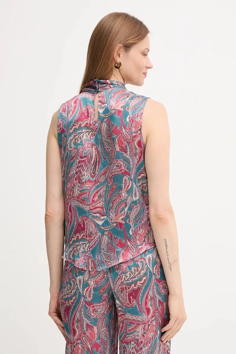 camicetta donna colore blu 5872101 miniatura 3