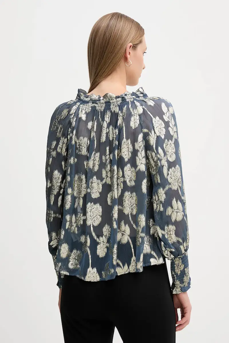 camicetta donna colore blu 6282677 miniatura 3