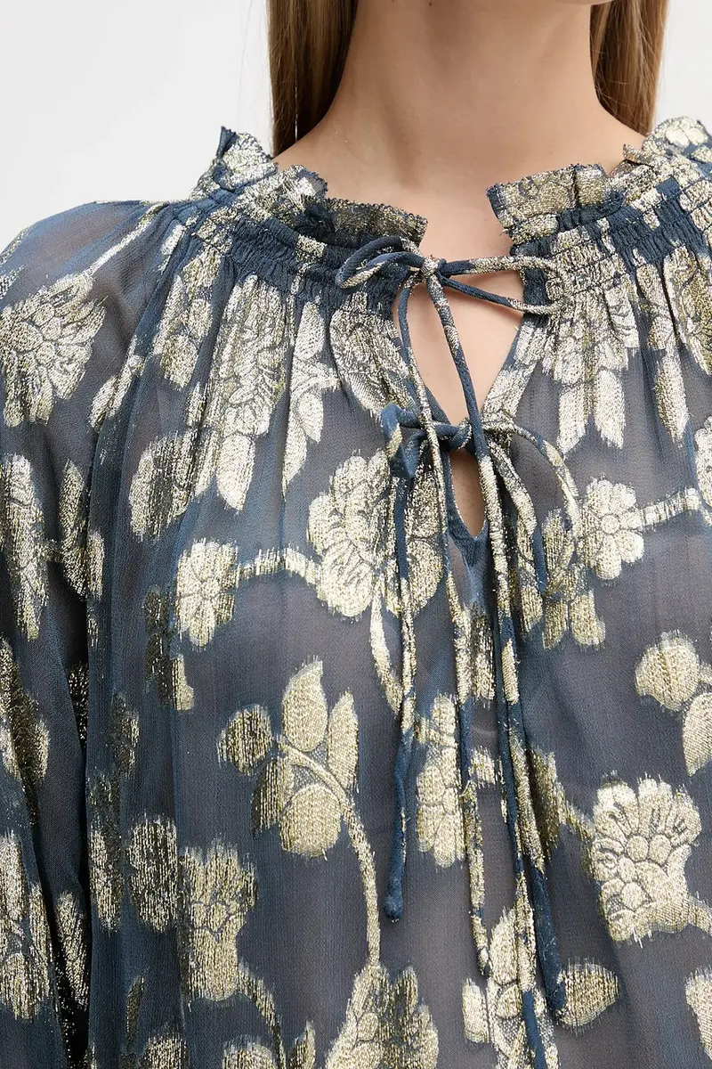 camicetta donna colore blu 6282677 miniatura 5