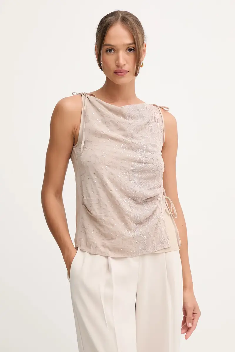 camicetta donna colore marrone 5872100