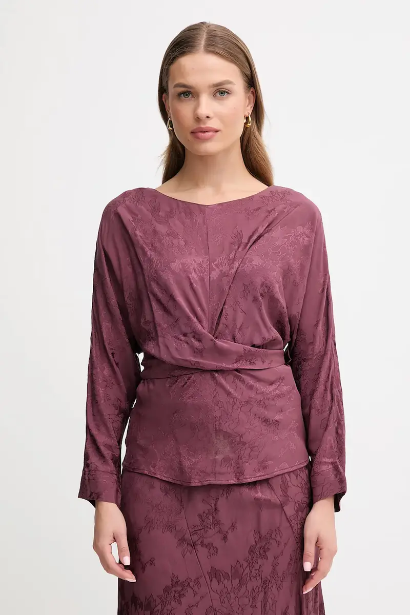 camicetta donna colore violetto 6282682