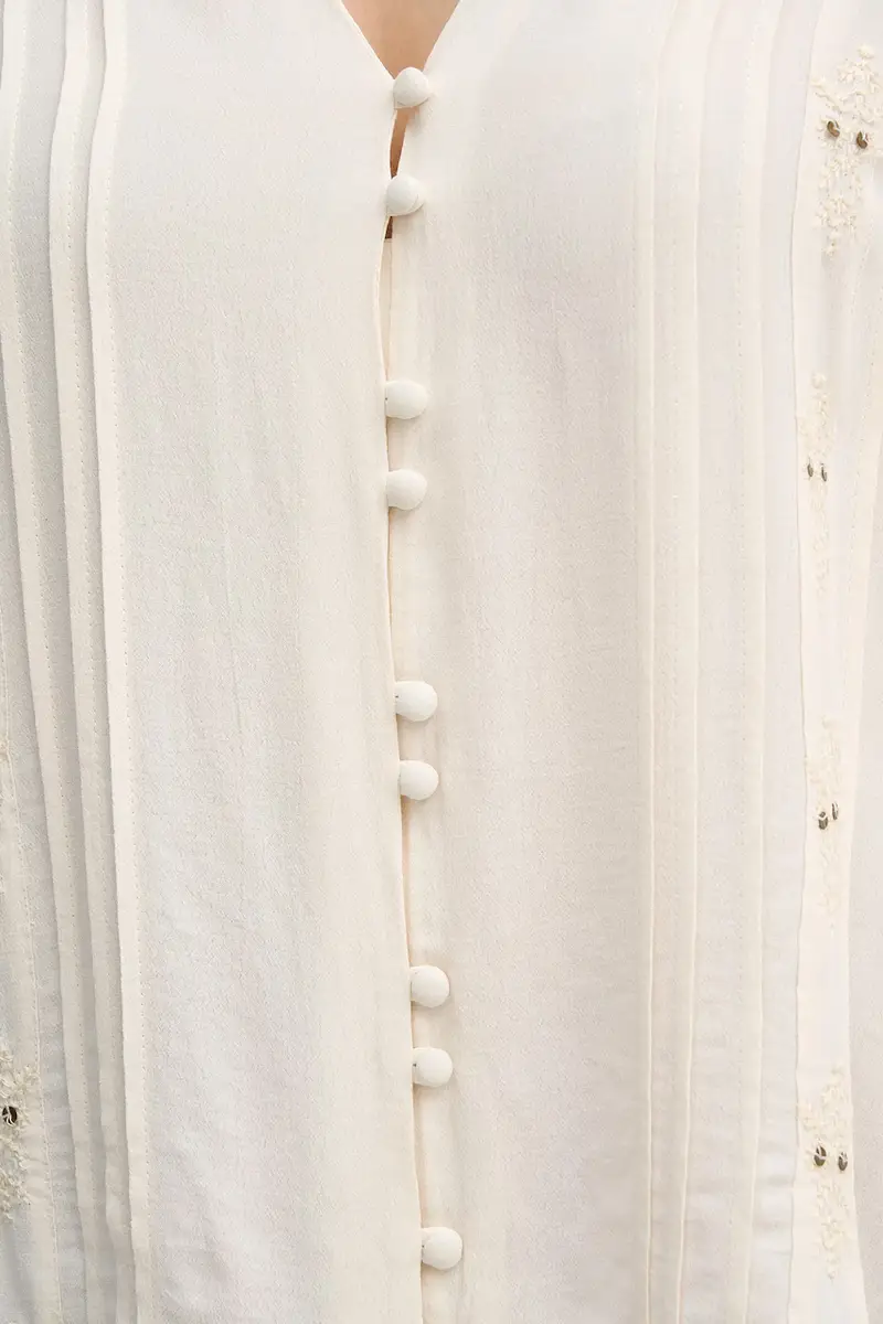 camicia Beige miniatura 5