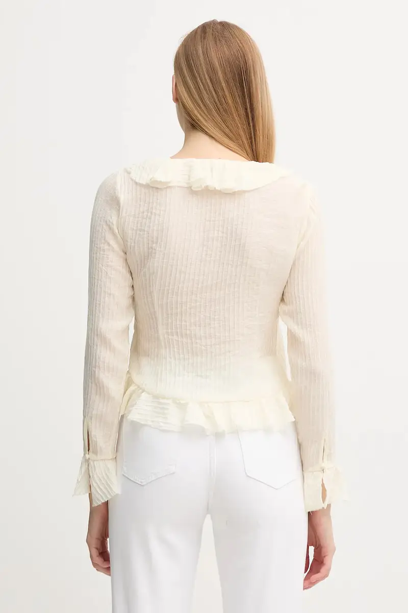 camicia donna colore beige 6282656 miniatura 3