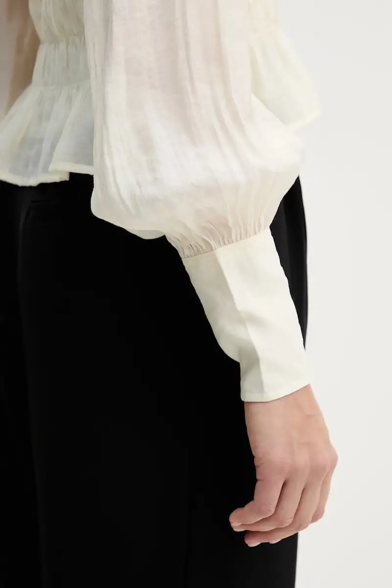 camicia donna colore beige 6282690 miniatura 5