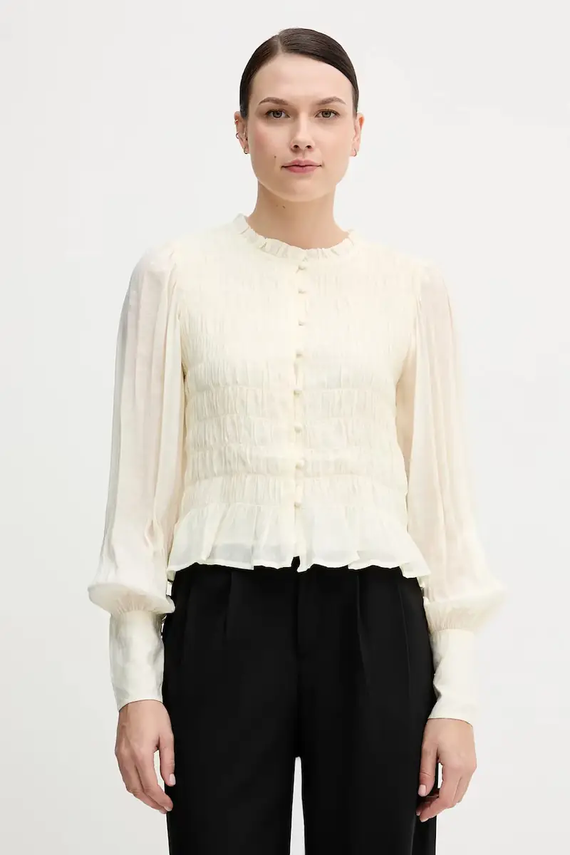 camicia donna colore beige 6282690