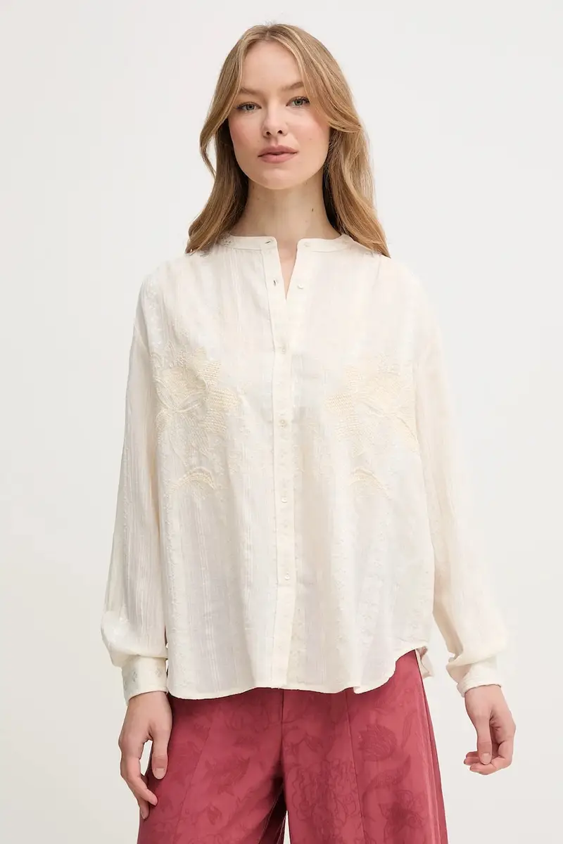 camicia donna colore beige 6289139