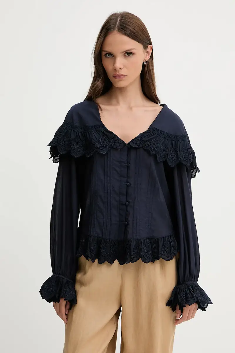 camicia donna colore blu navy 6289145