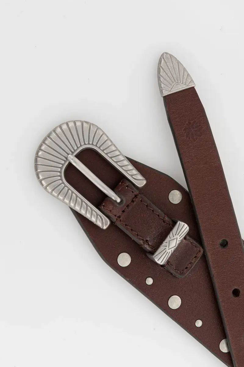 cintura in pelle donna colore marrone 5022314 miniatura 2