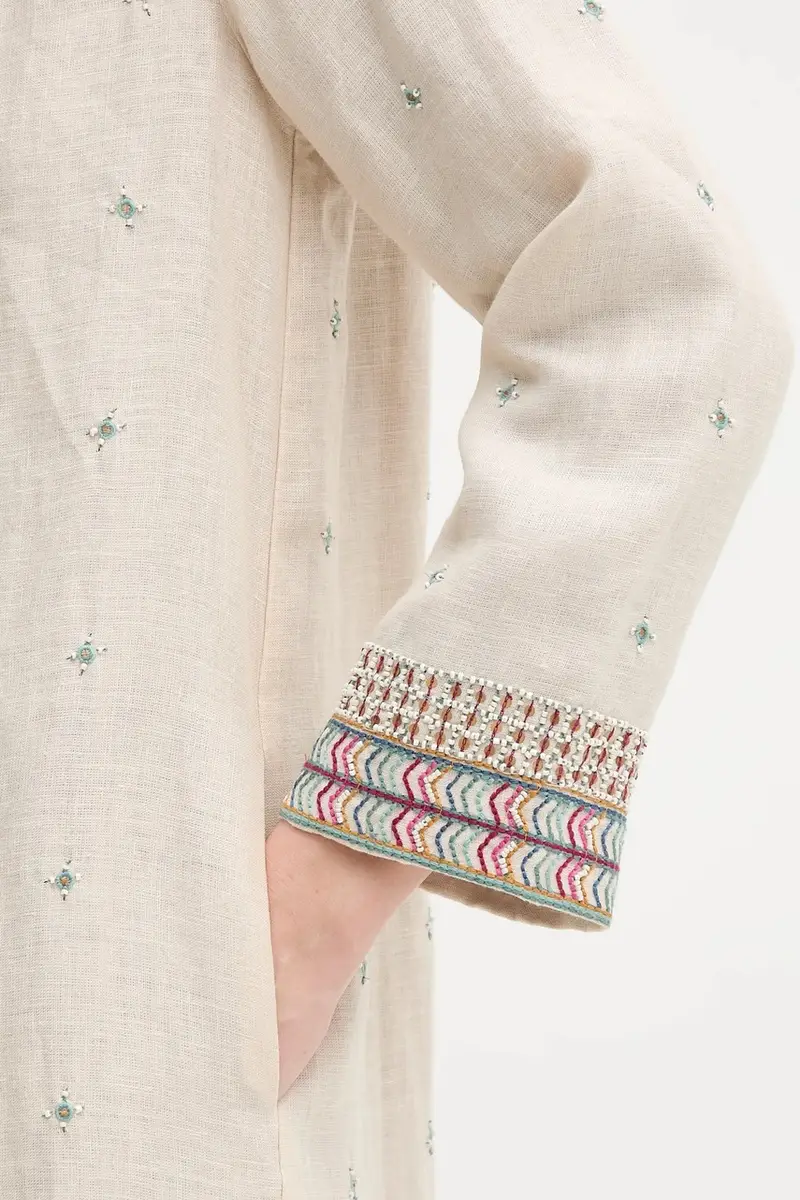 copriletto in lino colore beige 5479199 miniatura 5