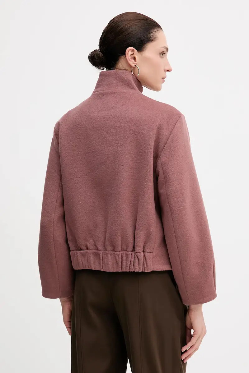 giacca con lana colore arancione 5432683 Rosa miniatura 3