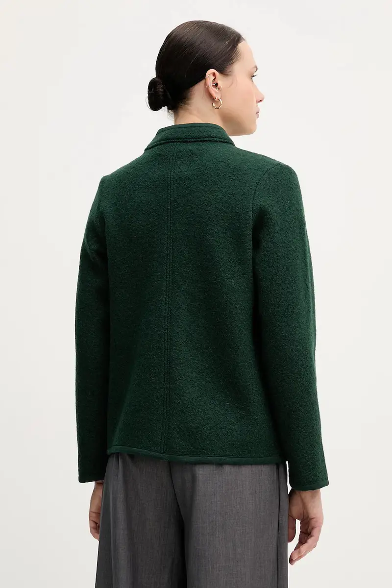 giacca in lana colore verde 5432678 miniatura 3