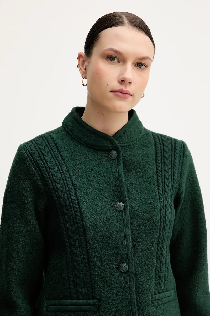 giacca in lana colore verde 5432678 miniatura 4