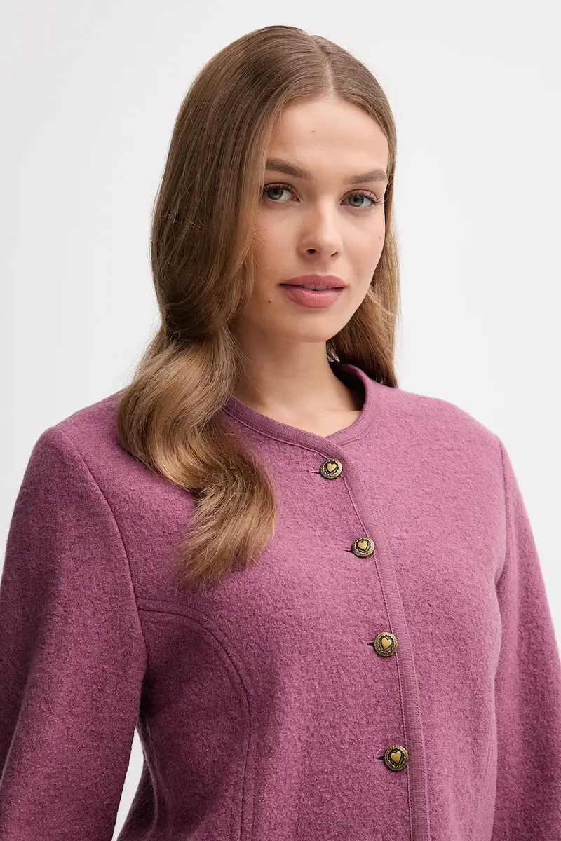 giacca in lana colore violetto 5432676 miniatura 4