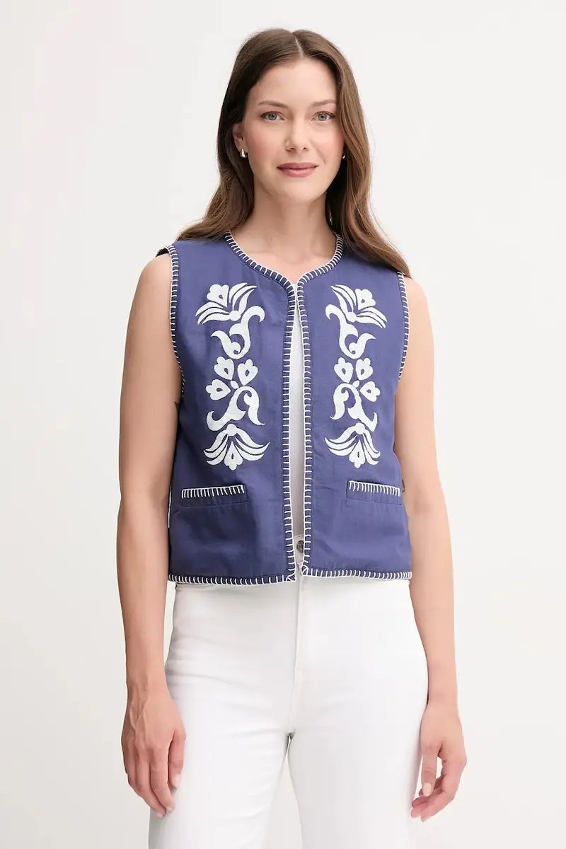 gilet colore blu 5472057