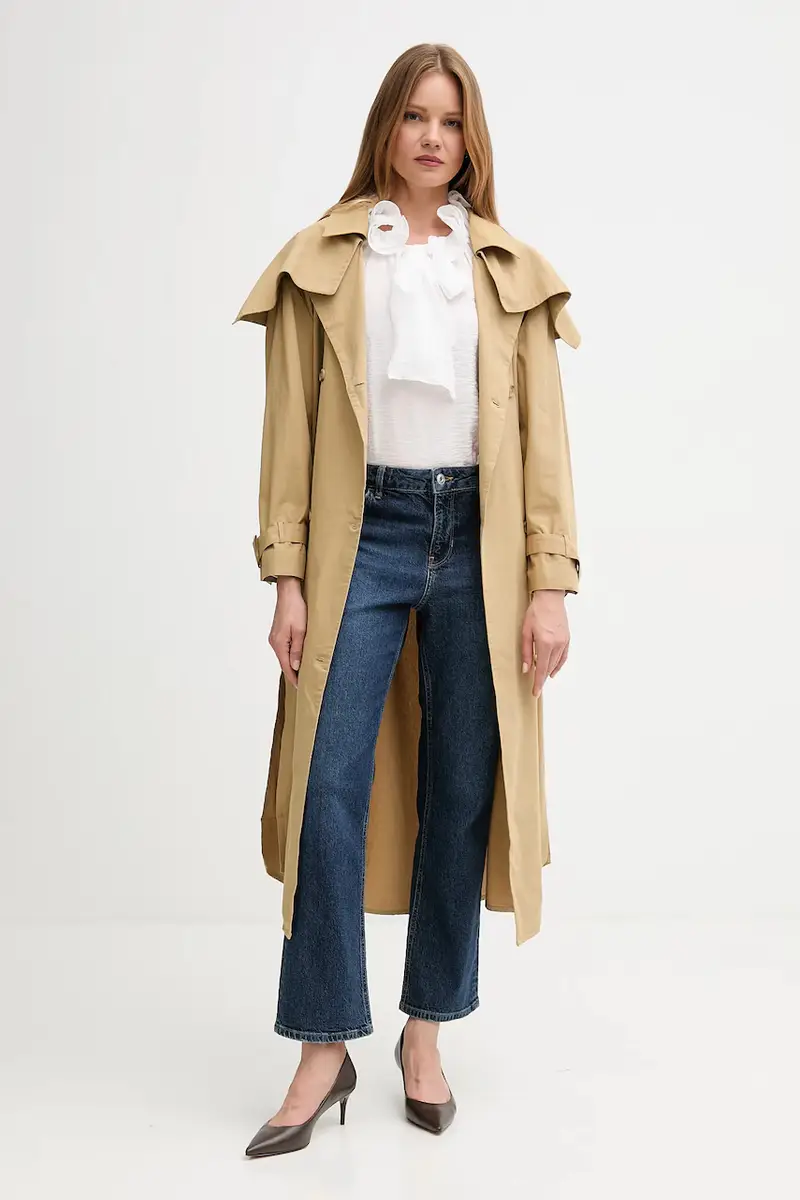 impermeabile di cotone colore verde 5452468 miniatura 2