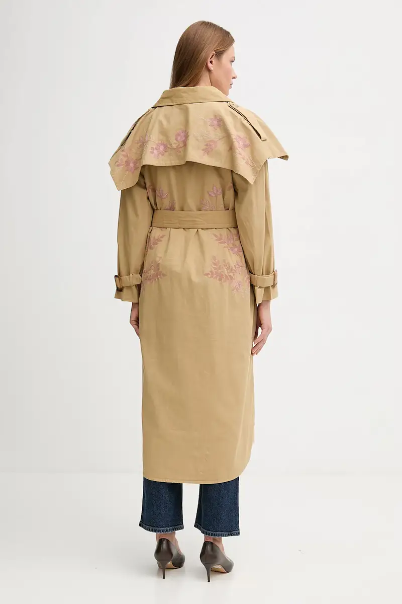 impermeabile di cotone colore verde 5452468 miniatura 3