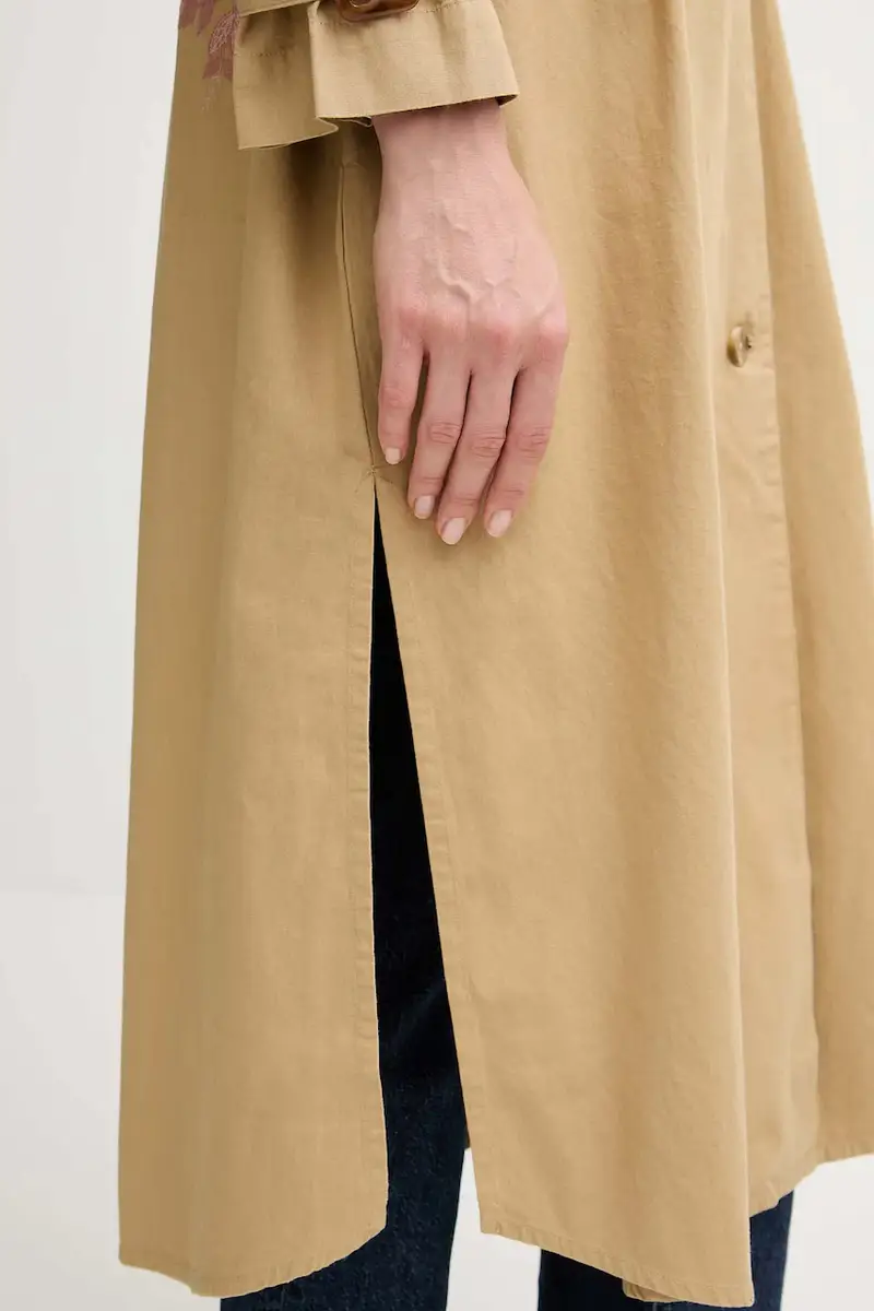 impermeabile di cotone colore verde 5452468 miniatura 5