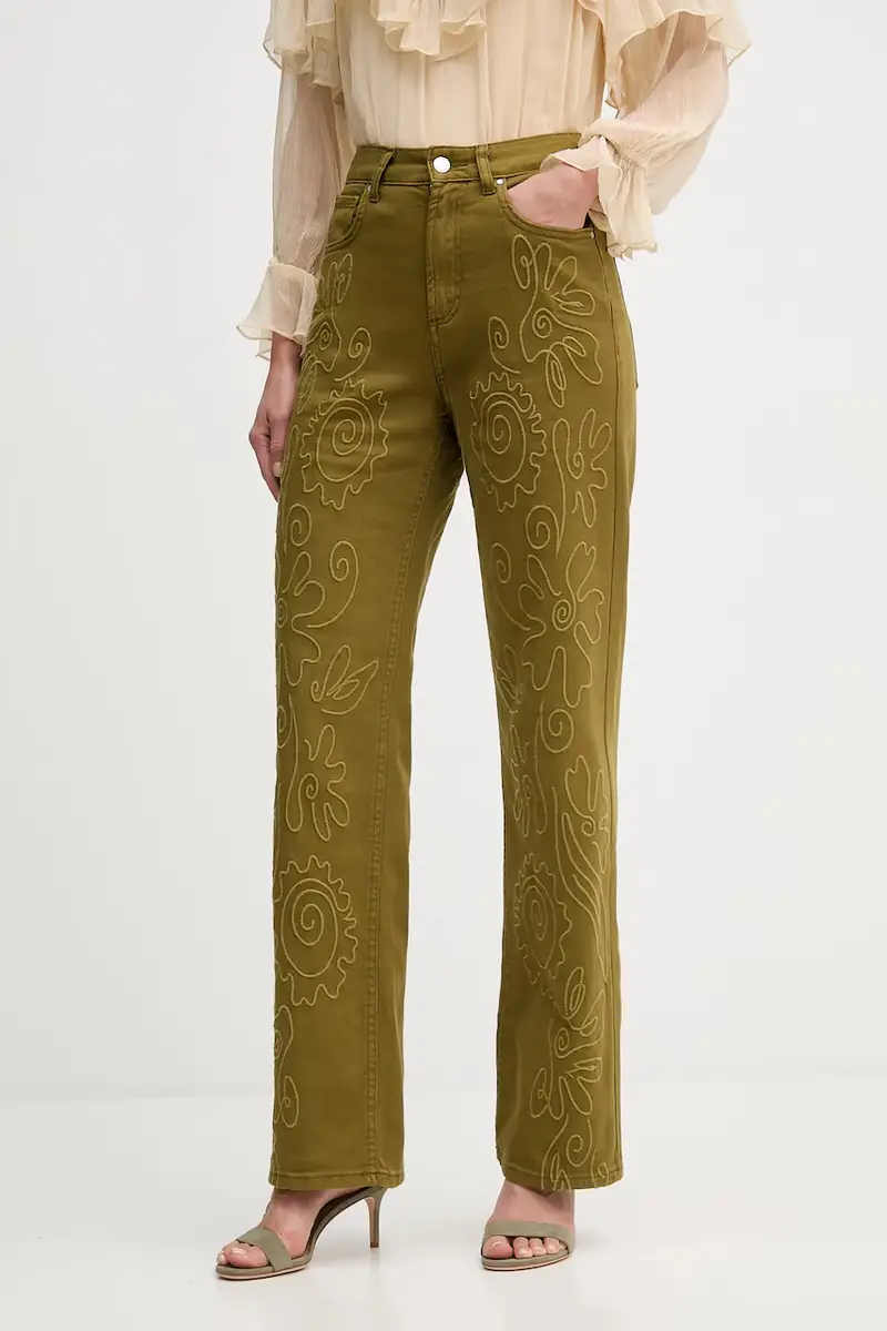 Hoss Intropia Jeans Donna Verde 3670804