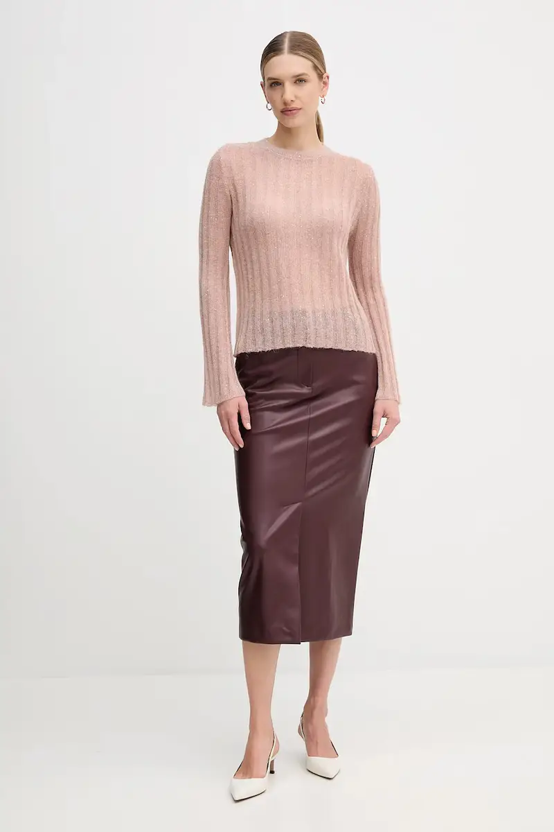 maglione con lana colore rosa 6382016 miniatura 2