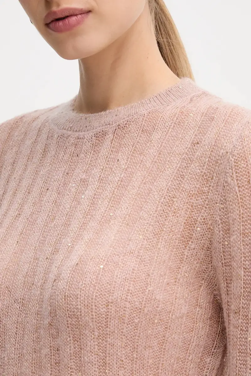 maglione con lana colore rosa 6382016 miniatura 5