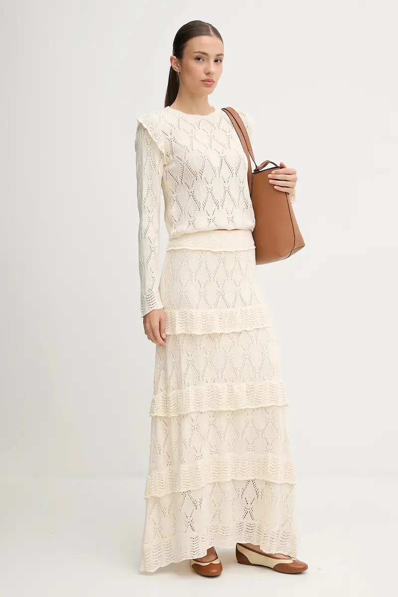 maglione donna colore beige 6312162 miniatura 2