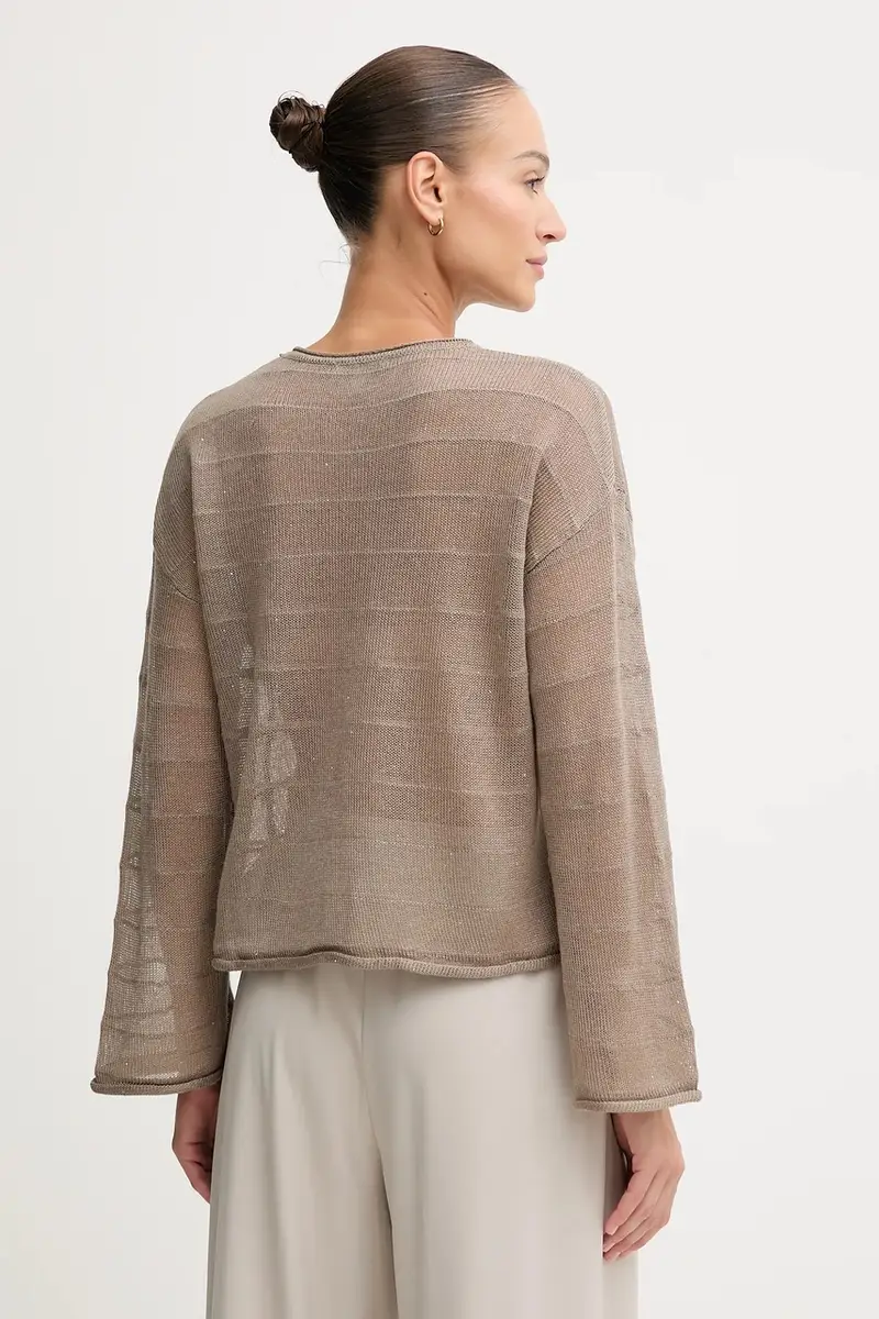 maglione donna colore verde 6382013 miniatura 3