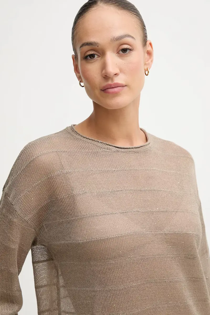 maglione donna colore verde 6382013 miniatura 4