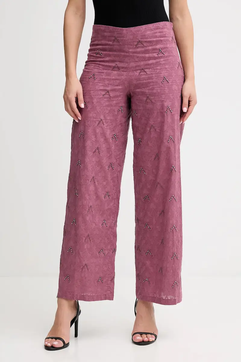 pantaloni donna colore rosa 6542822