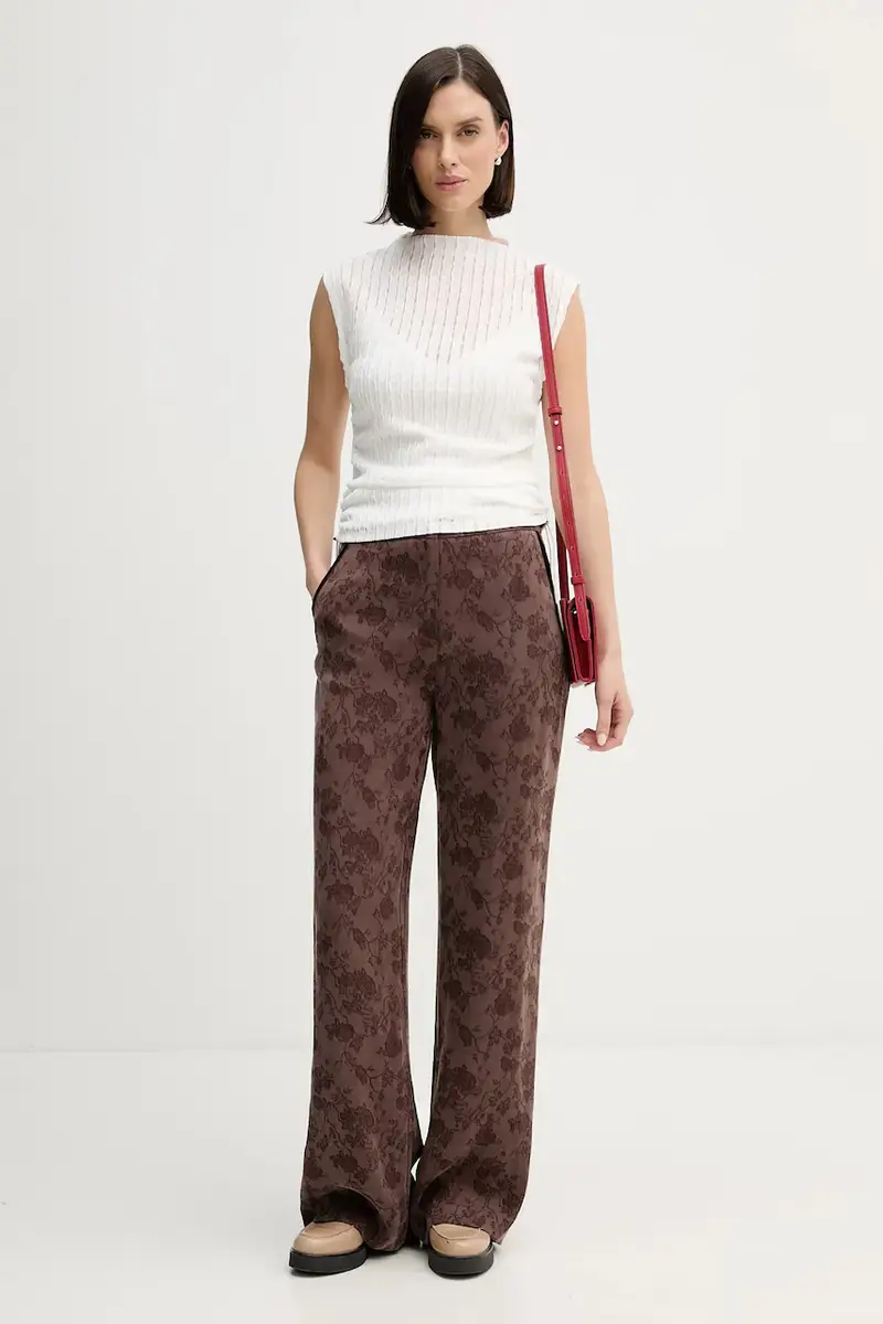 pantaloni Marrone miniatura 2