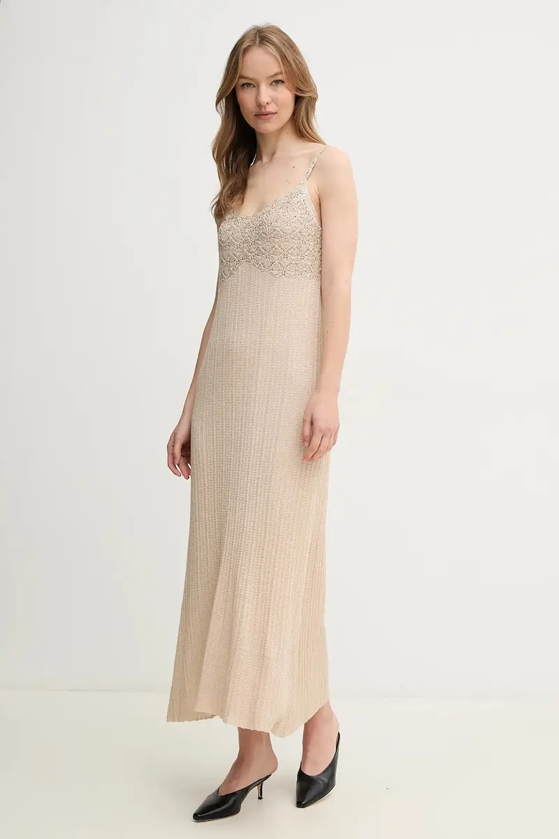 vestito colore beige 6519013