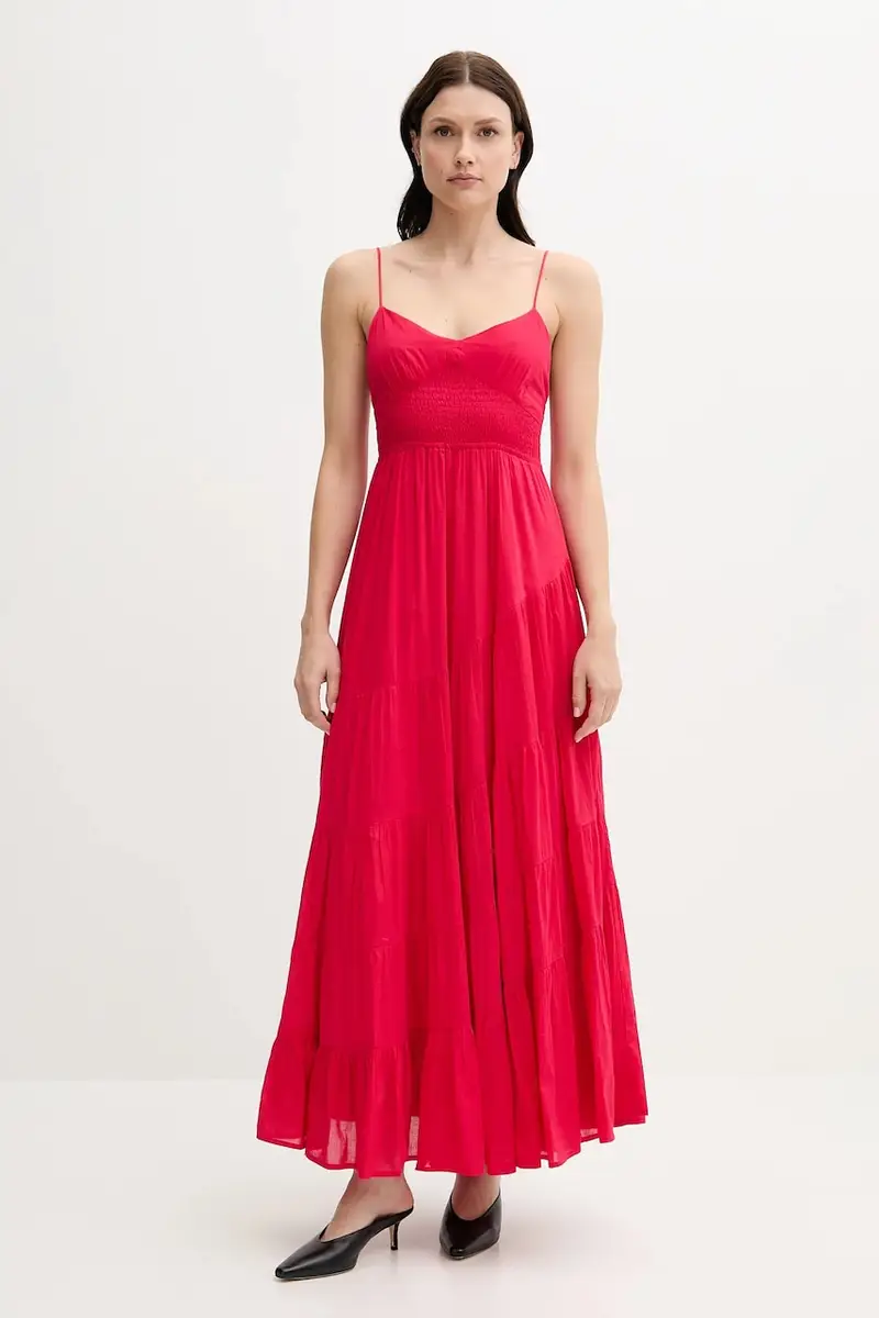 vestito in cotone colore rosa 8229113