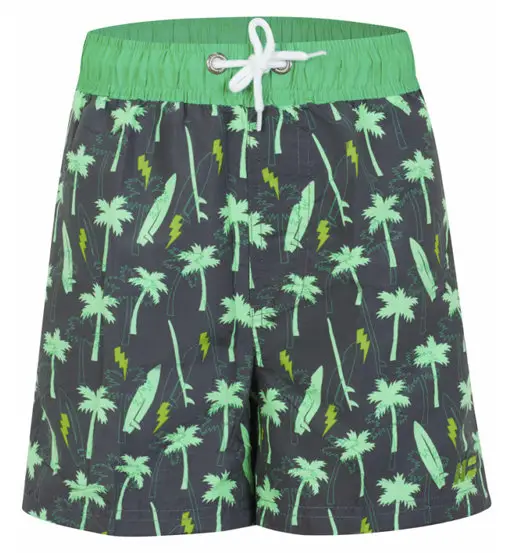 Boardshort Palm - costume - bambino Green
