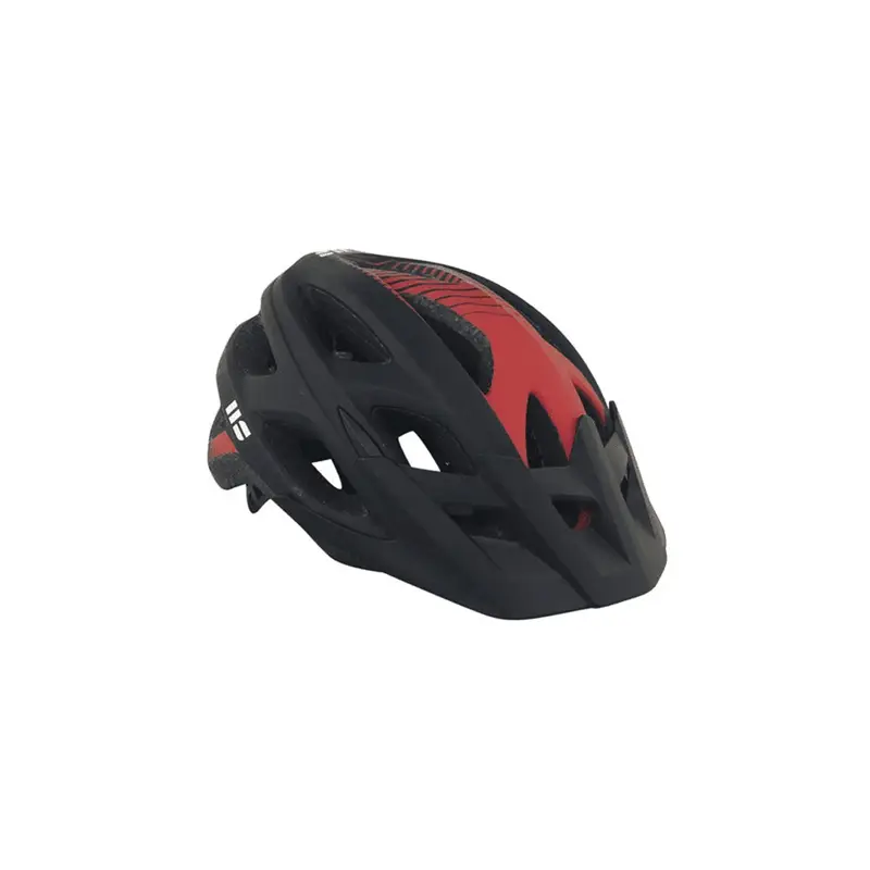 Casco Mtb Sr Nero Rosso Uomo 53/57