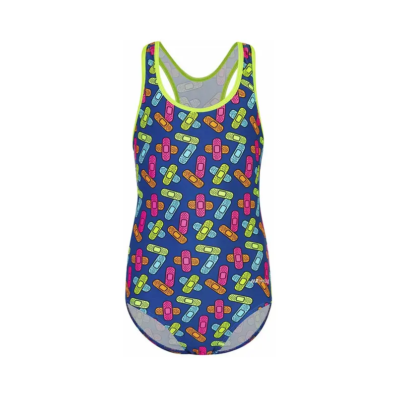 Costume Intero Piscina Lydia Blu Multi Bambina 14 Anni