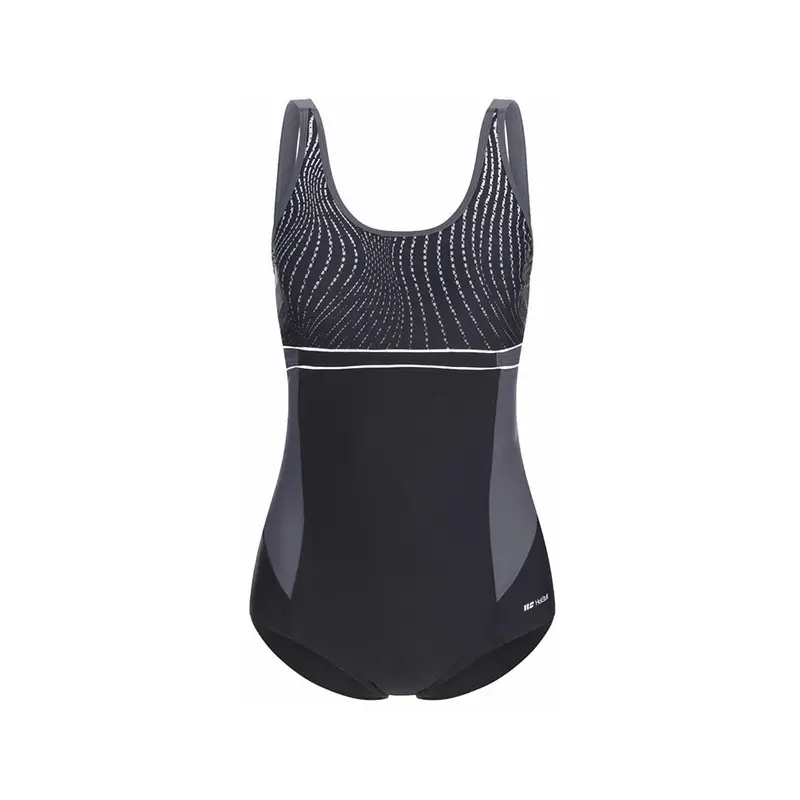 Costume Intero Piscina Supportato Atlanta Nero Donna 50