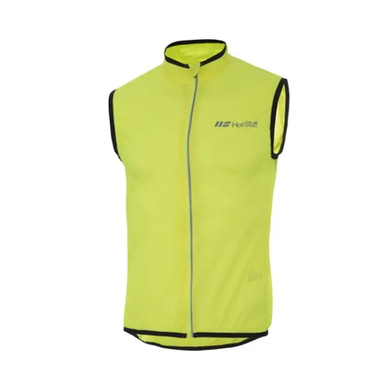 Gilet Ciclismo Wind Giallo Uomo S