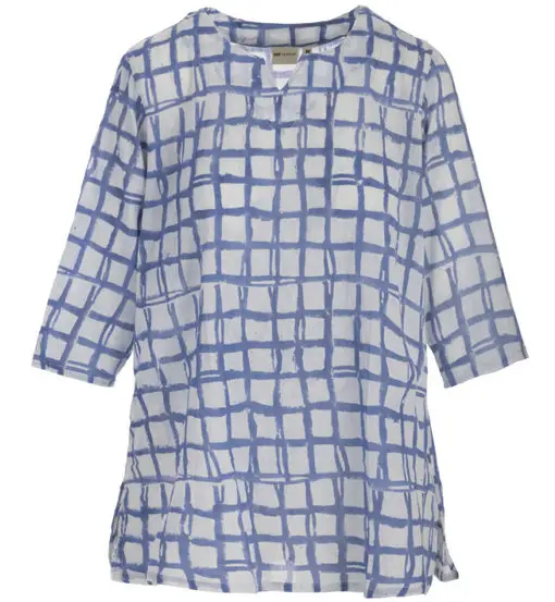 Lia W - camicia a maniche corte - donna Blue