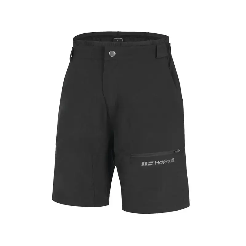 Pantaloncini Ciclismo Tour Nero Donna XS
