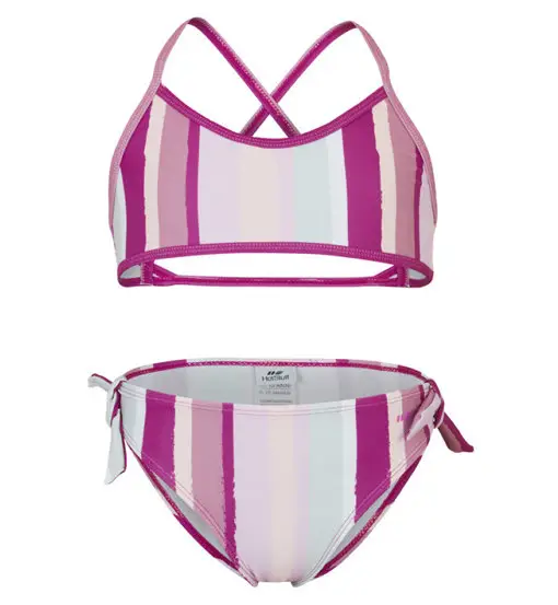 Sport Stripes - costume - bambina Purple