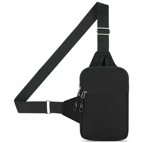 HOTUT Borsa a tracolla Uomo Nero 2983989