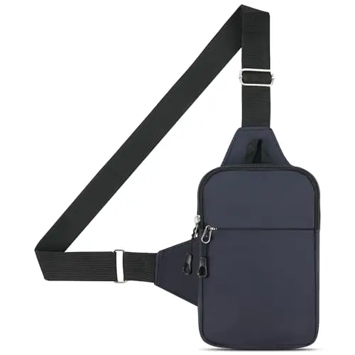 HOTUT Borsa a tracolla Uomo Blu 3160635