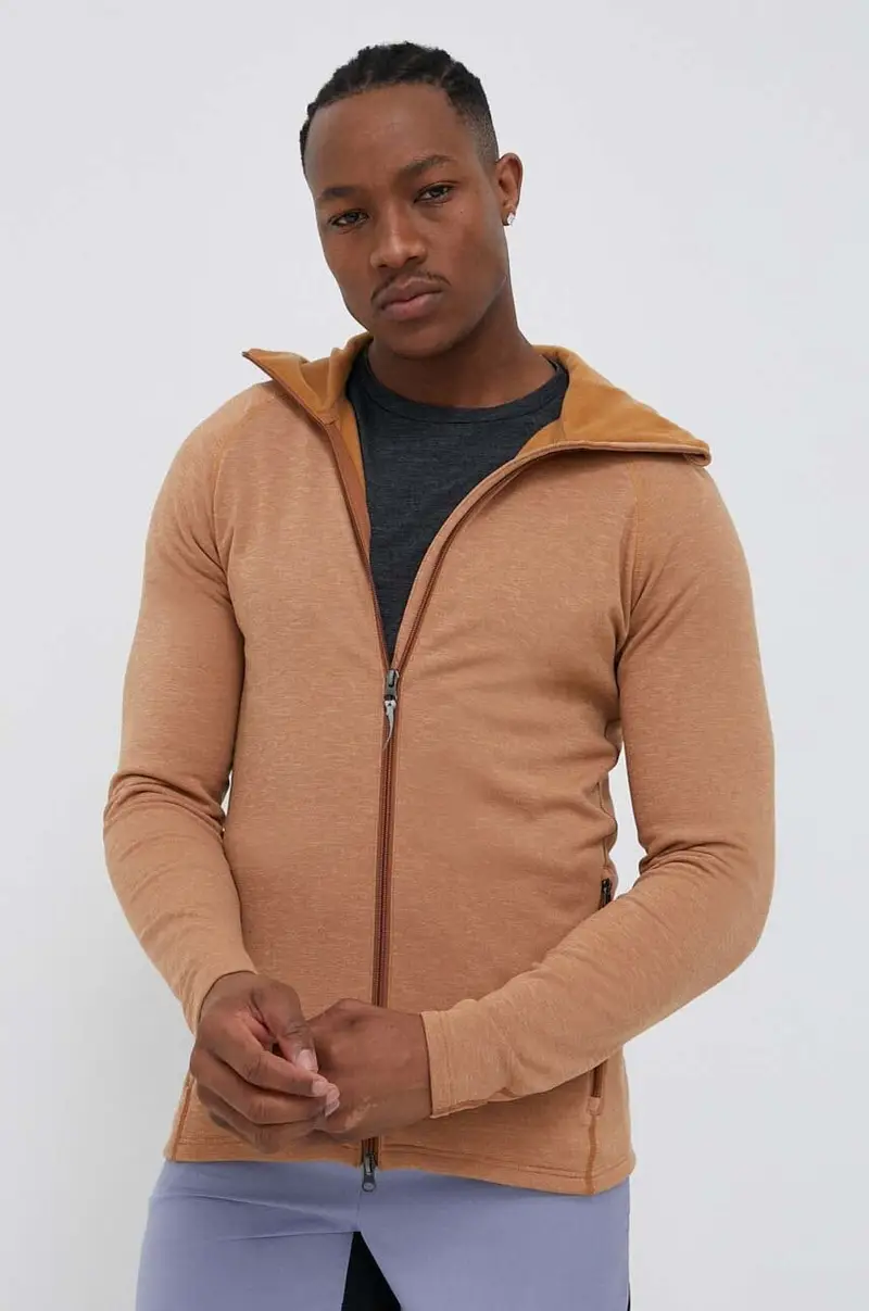 felpa da sport Outright con cappuccio Marrone