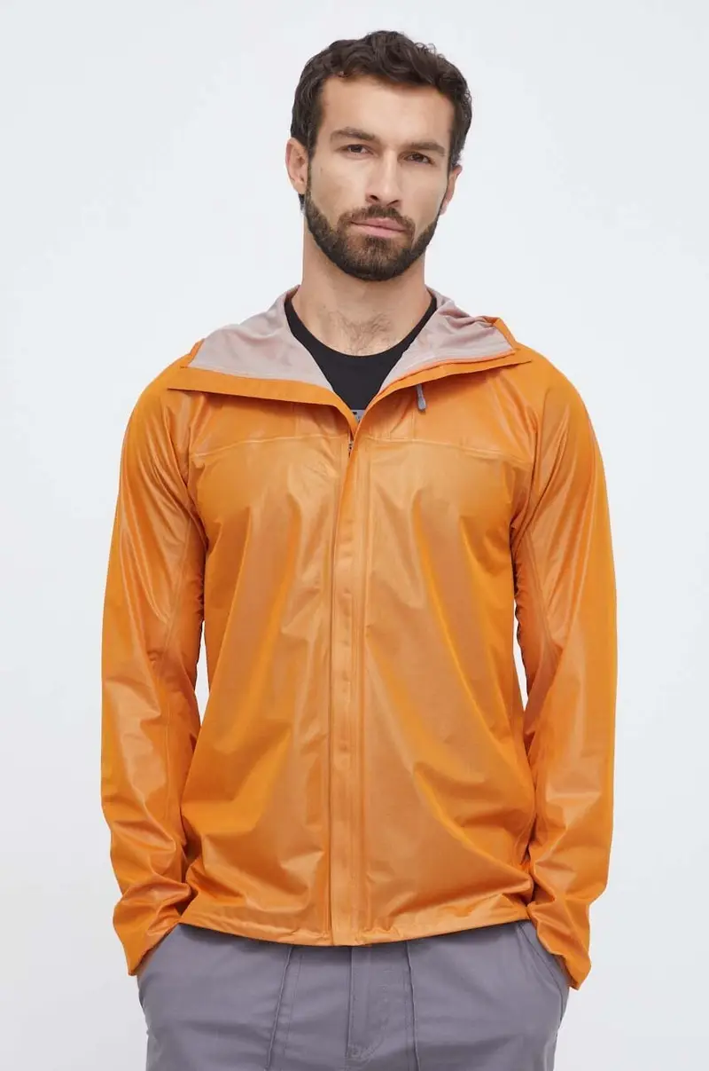 giacca impermeabile The Orange uomo Arancione